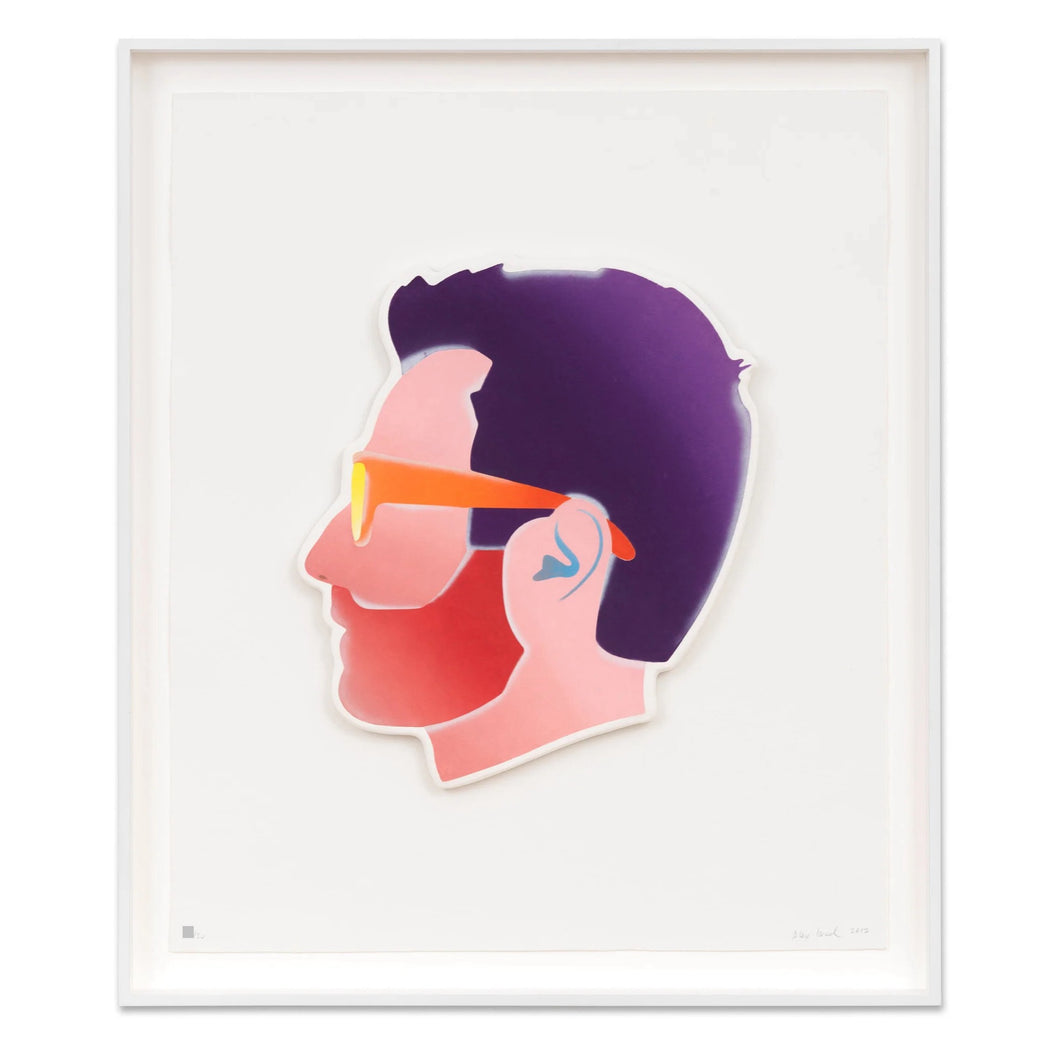 Alex Israel - SELF-PORTRAIT (PINK FACE)