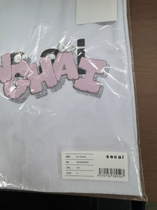 Kaws × Sacai - KAWS : HOLIDAY SHANGHAI - Sacai Tee (White)