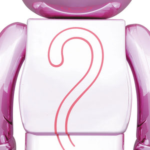 BE@RBRICK - Pink Panther Chrome Ver. 100％ & 400％ ( Bearbrick)