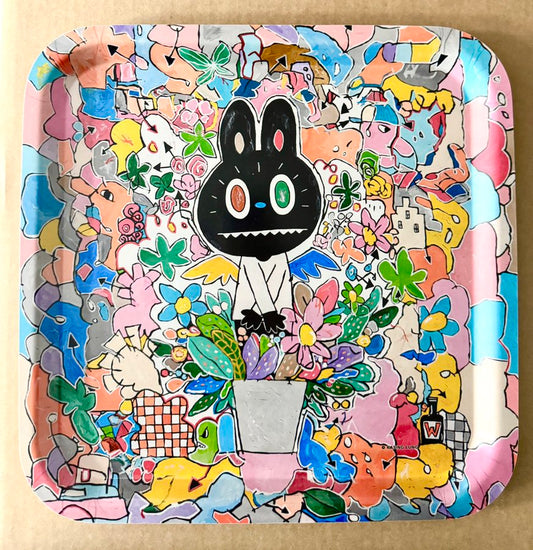 Kasing Lung - Labubu Art Tray #2 ( The Monsters, Zimomo)