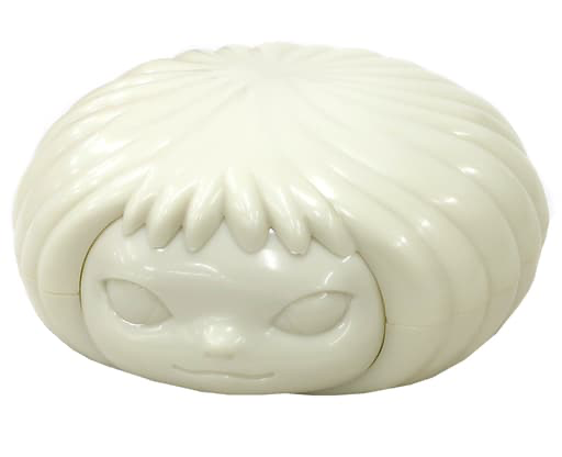 奈良 美智 Yoshitomo Nara -  Gummi Girl Luminous - Chan (White, Glow in Dark)