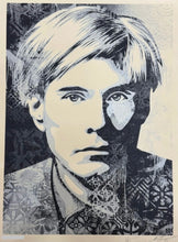 Load image into Gallery viewer, Shepard Fairey (Obey ) - Andy Warhol (Silver)
