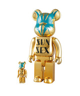 Madsaki - Be@rbrick 400% + 100% (Sun Sex, Isetan, Gold, Bearbrick)