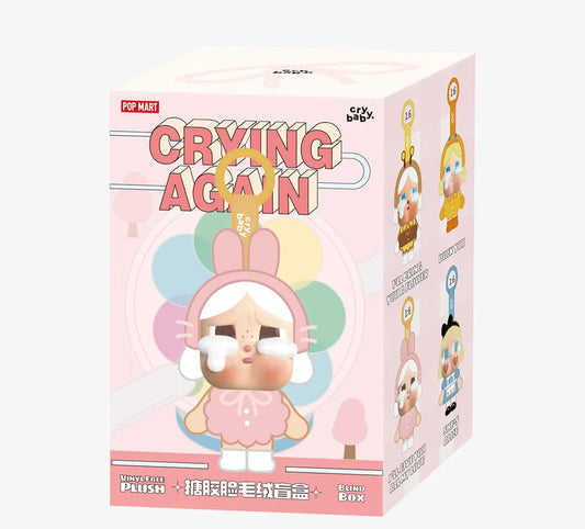 Crybaby Molly - Crying Again Vinyl Face Plush (1 Blind box)