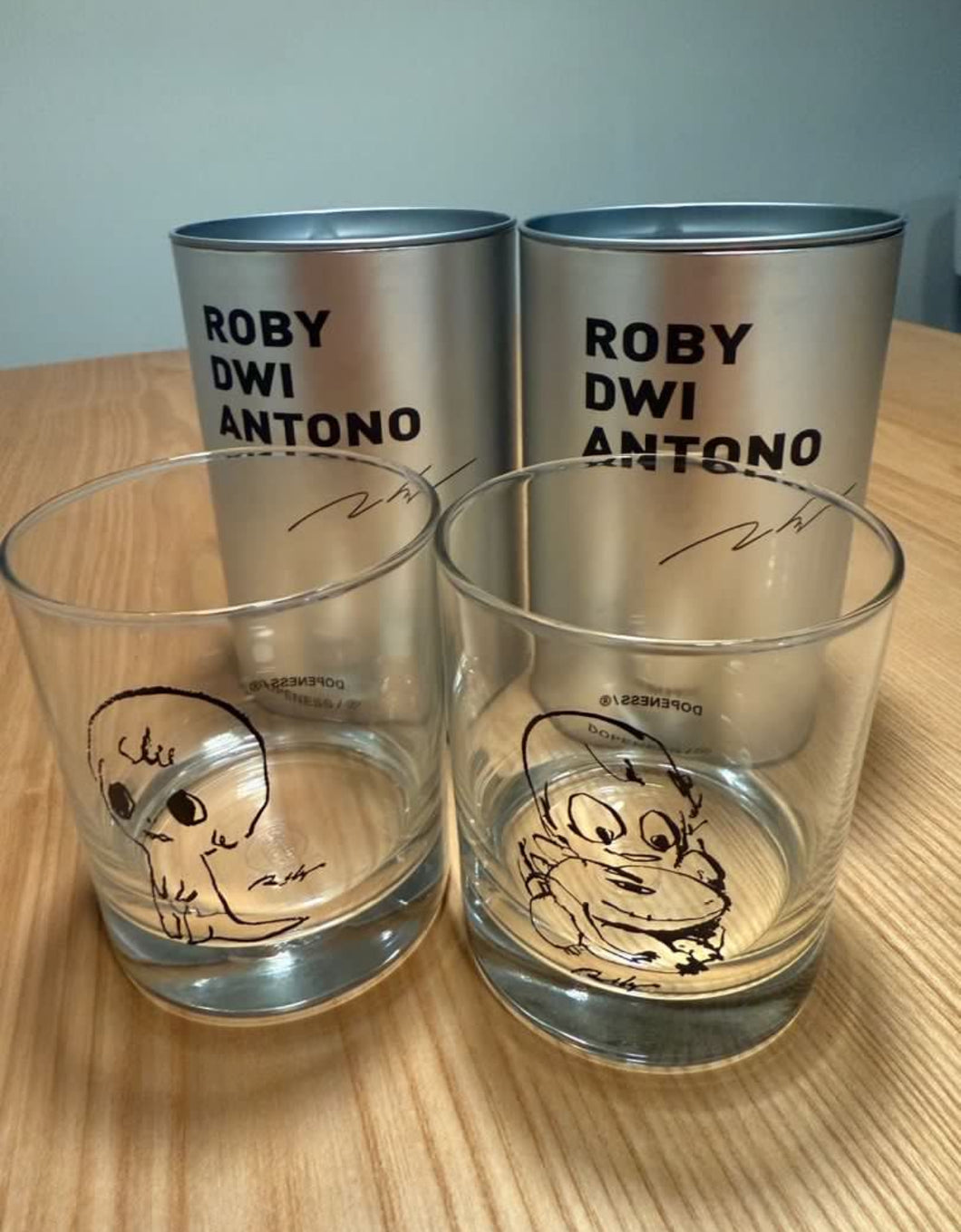 Roby Dwi Antono - Whisky Glass ( set of 2 )