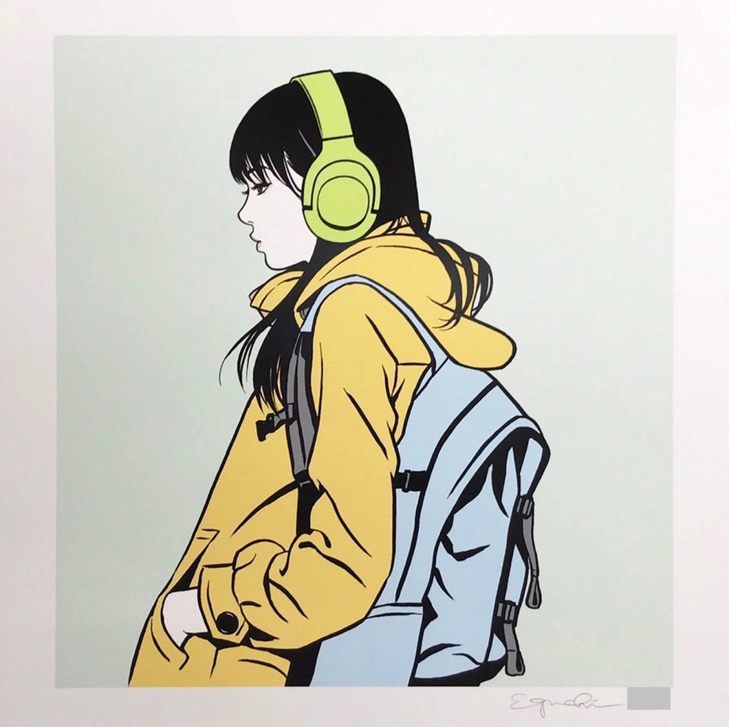 江口寿史 kotoba ED100 版画 額装UVカット ZINGARO 村上隆 - メルカリ