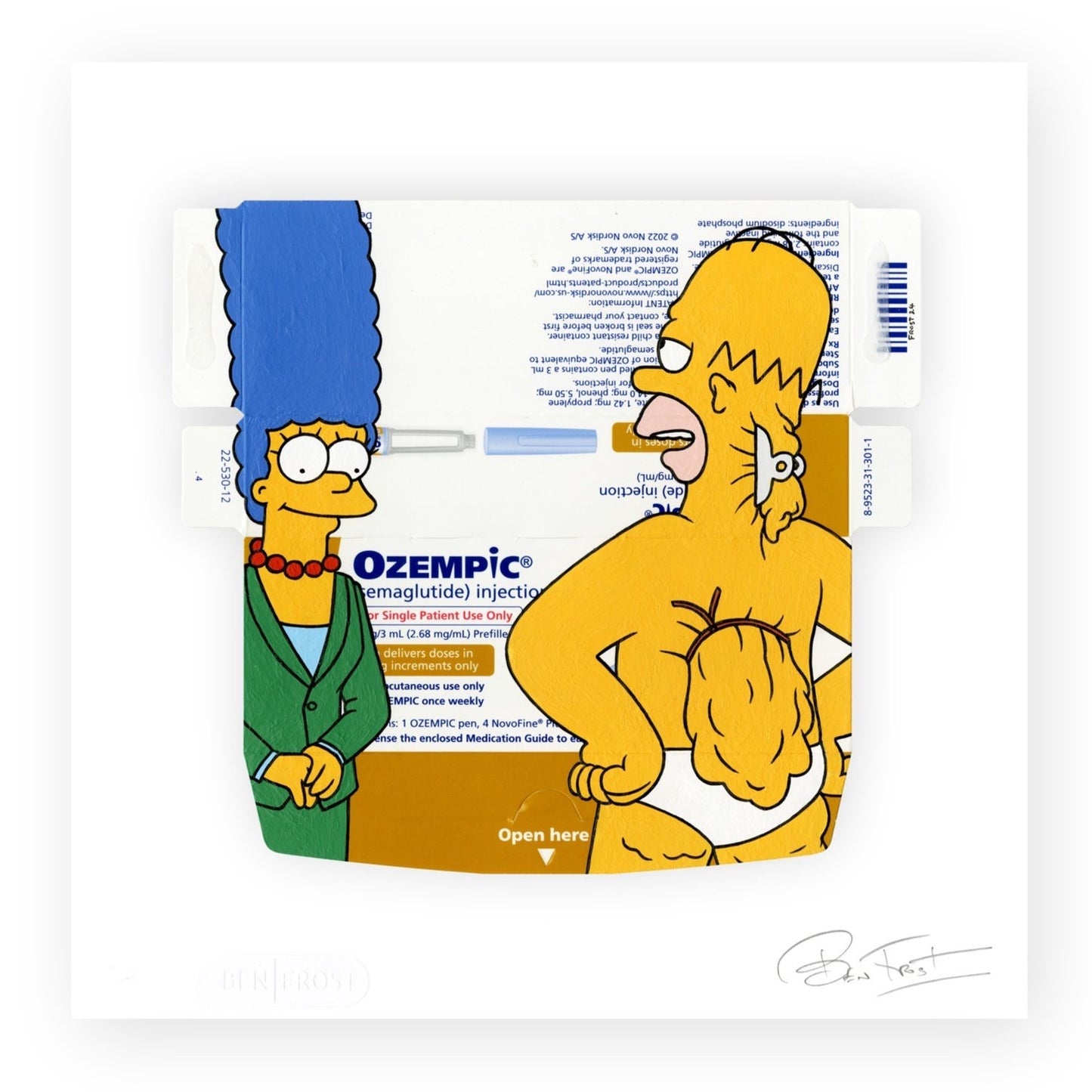 Ben Frost - A NEW MAN ( Homer, Marge Simpson)