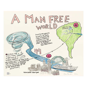 Chris Burden - A MAN FREE WORLD