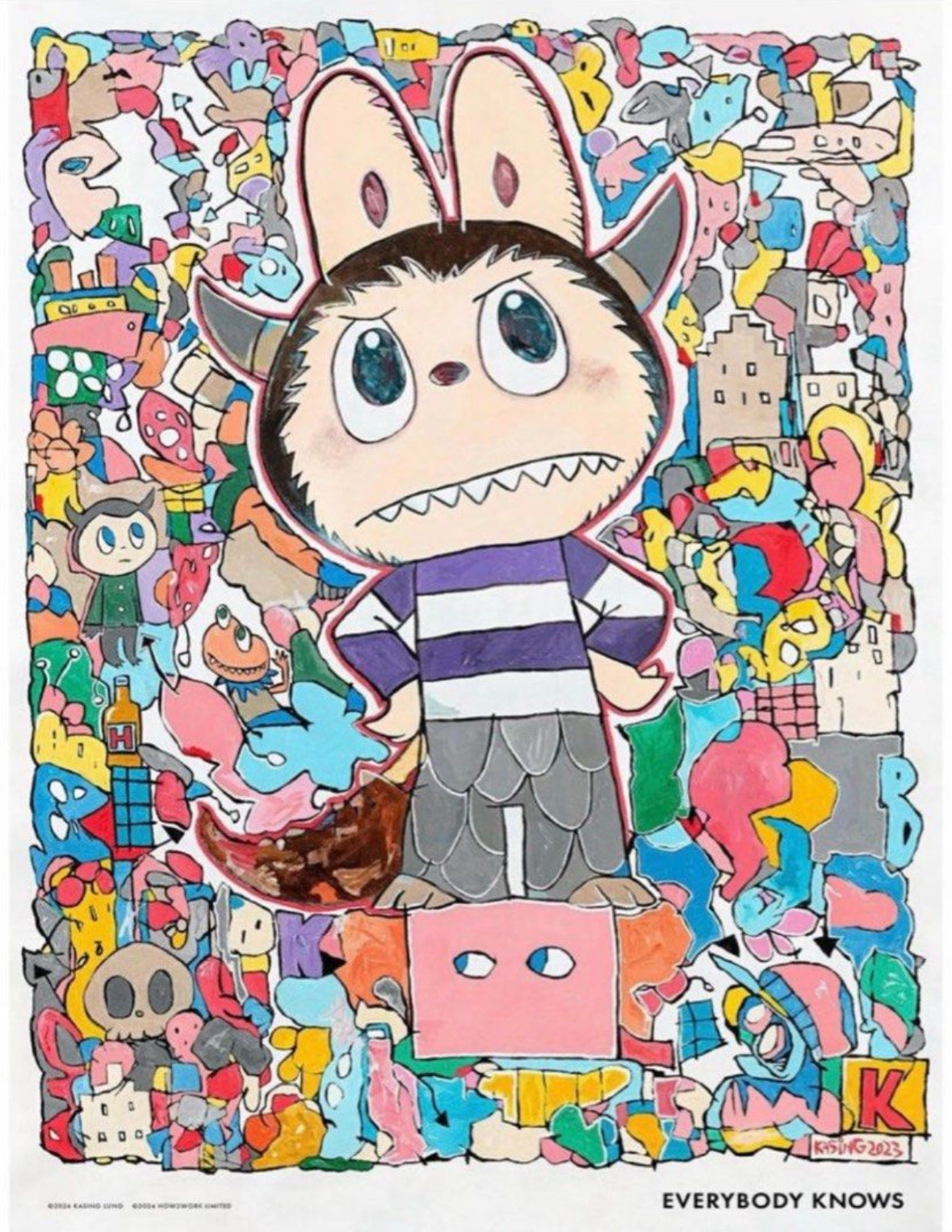 Kasing Lung - Everybody Knows (Zimomo, Labubu) – Toyol Toys