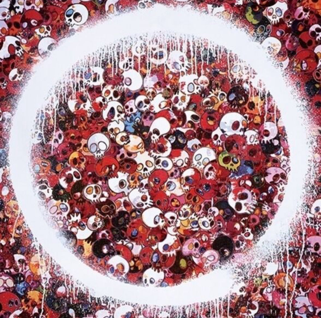 Takashi Murakami - Memento Mori Red