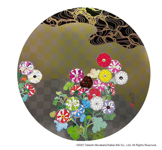 Takashi Murakami - Korin Flowers and Water