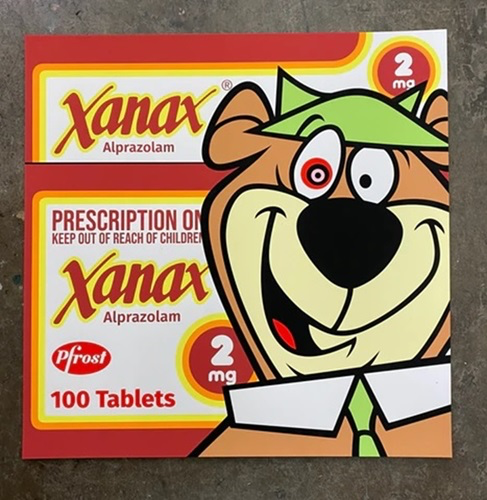Ben Frost - Yogi on Xanax ( Red )