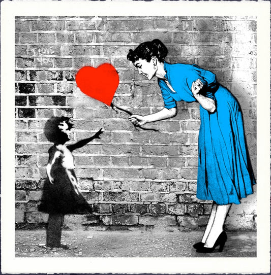 Mr. Brainwash - Love Catcher ( Blue )