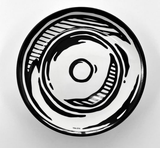 Joshua Vides - Reality to Idea Ceramic Breakfast Plate