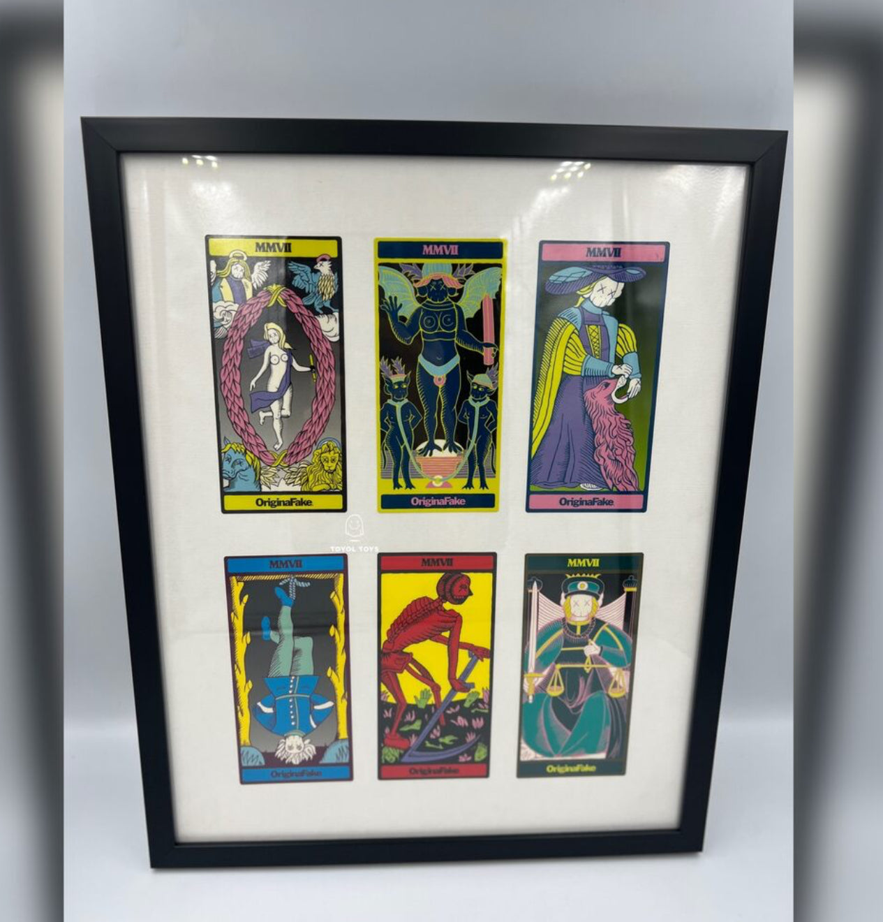 KAWS - Six OriginalFake tarot cards – Toyol Toys