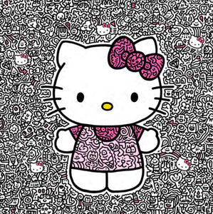 Mr Doodle - Big Kitty ( Hello Kitty)