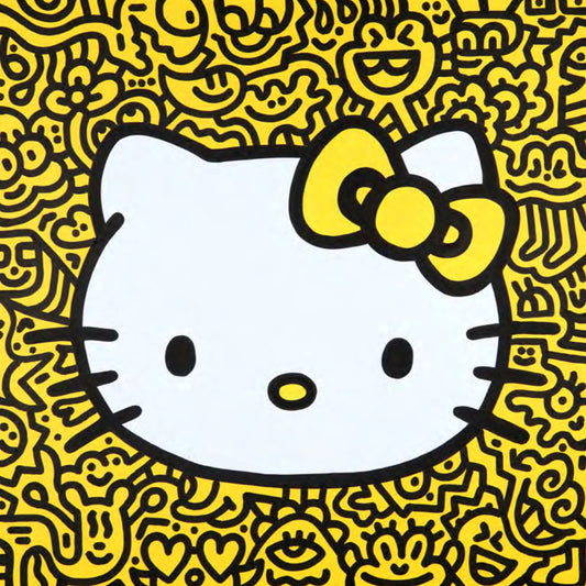 Mr Doodle - Kitty Yellow ( Hello Kitty)