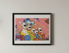 Load image into Gallery viewer, Matt Gondek - Deconstructed nuclear family (The Simpsons)
