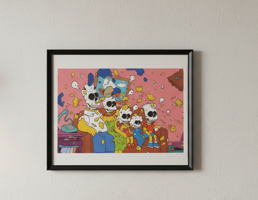 Matt Gondek - Deconstructed nuclear family (The Simpsons)