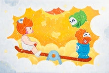 Load image into Gallery viewer, Ling Muki - Muki Playing on a Seesaw
