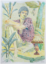 Load image into Gallery viewer, IQI QOROR - A Man and a Lamp
