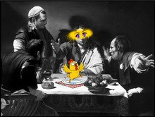 Load image into Gallery viewer, Danni Febriana - Winner Winner Chicken Dinner after Caravaggio
