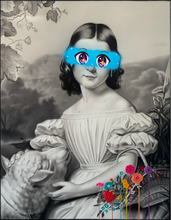 Load image into Gallery viewer, Danni Febriana - The Girl With Melting Flowers after Jan Adam Kruseman

