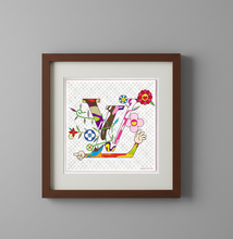 Load image into Gallery viewer, Takashi Murakami - LV x TM Monogram Superflat Square 90 (Louis Vuitton, Silk, Scarf , Shawl)
