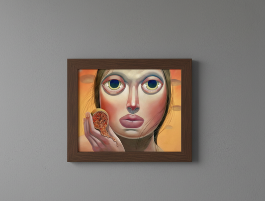 Tania Marmolejo - Owning My Symbols (Orange, passion fruit)