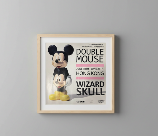 Wizard Skull - Double Mouse (Poster)