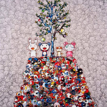 Load image into Gallery viewer, Takashi Murakami -   DOB and POM atop the Mound of the Dead ( Red, Kaikai Kiki)
