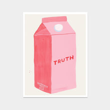Load image into Gallery viewer, David Shrigley - Truth  (Pink, Milk Carton)

