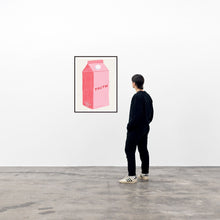 Load image into Gallery viewer, David Shrigley - Truth  (Pink, Milk Carton)
