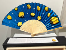 Load image into Gallery viewer, Takeru Amano - Folding Fan, Lucky Charm Bags (Sensu, Omamori, Lemons)
