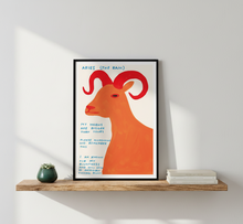 Load image into Gallery viewer, David Shrigley -  Aries ( The Ram)
