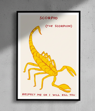 Load image into Gallery viewer, David Shrigley - Scorpio ( The Scorpion)
