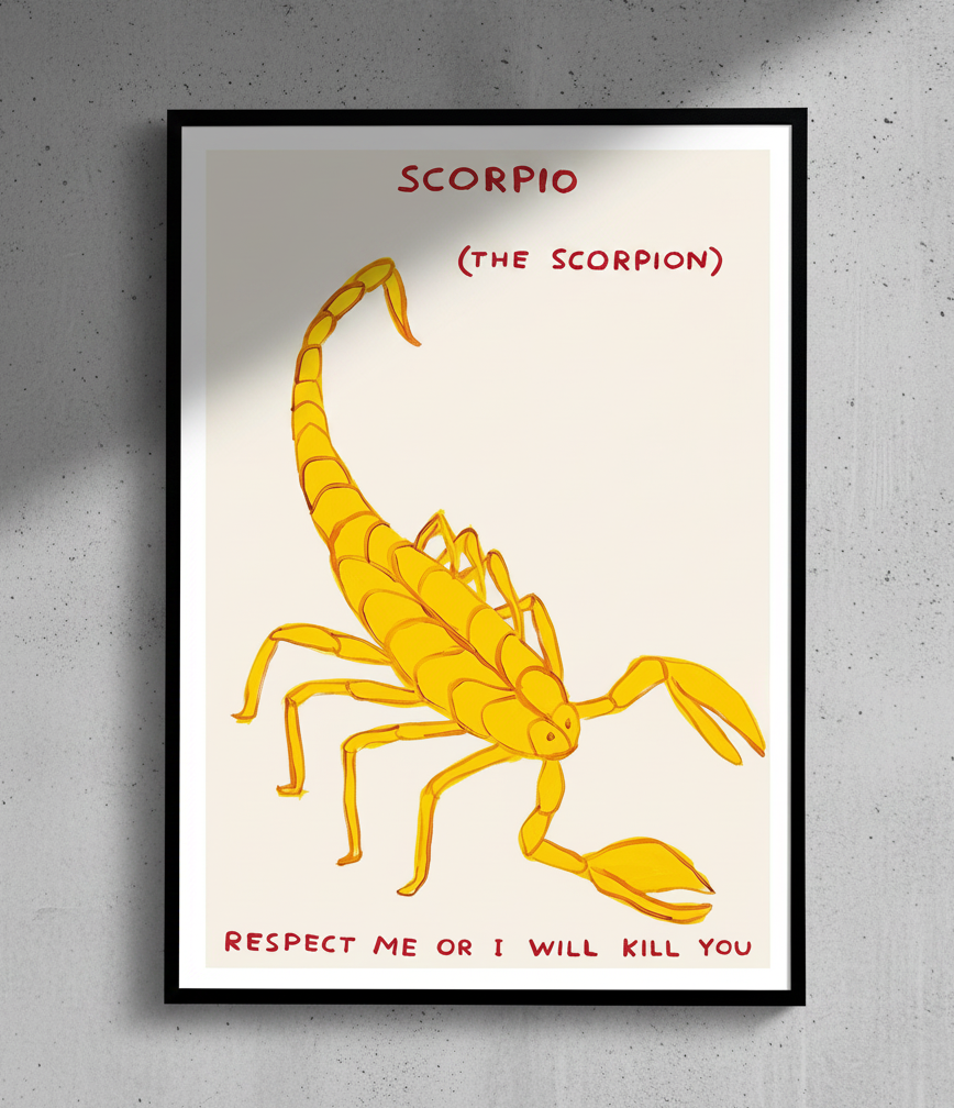David Shrigley - Scorpio ( The Scorpion)