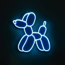 Load image into Gallery viewer, Jeff Koons - Balloon Dog (Blue) LED Neon Sign
