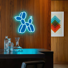 Load image into Gallery viewer, Jeff Koons - Balloon Dog (Blue) LED Neon Sign
