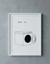 Load image into Gallery viewer, David Shrigley - Untitled (Get In, Washing Machine)
