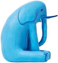 Load image into Gallery viewer, David Shrigley -  I Must Rest My Rampage is Over (Blue, Elephant)
