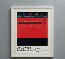 Load image into Gallery viewer, Jonas Wood - Beverly Hills ( Signed, Porsche Tennis Grand Prix)

