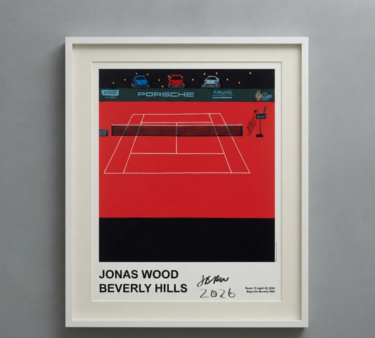 Jonas Wood - Beverly Hills ( Signed, Porsche Tennis Grand Prix)