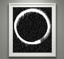 Load image into Gallery viewer, Takashi Murakami - Enso Facing the Pitch Black void (Skulls)
