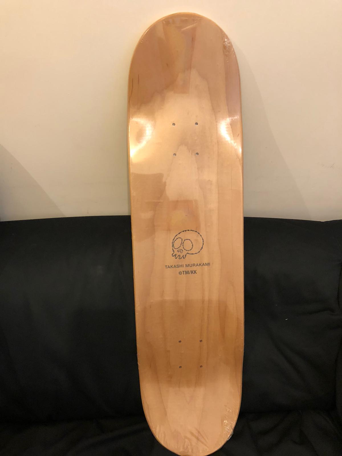Takashi Murakami for Complexcon Kaikai Kiki camo skull skateboard deck