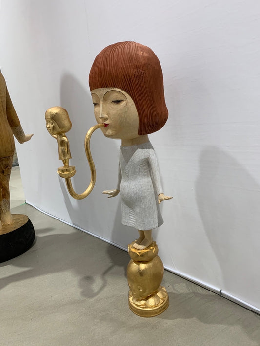 Daisuke Teshima -“We sometimes stay and evolve No.2(Girl)”
