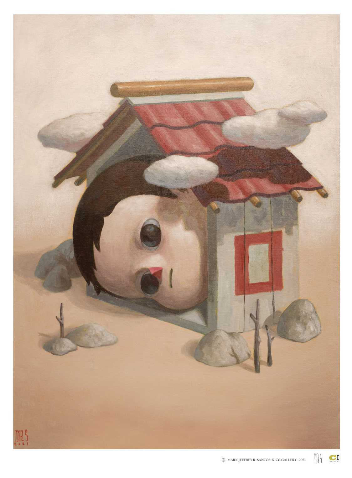 【超特価sale開催】  Mark Jeffrey R.santos 原画一点ものunique 絵画