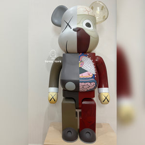 KAWS- Bearbrick Dissected Companion (Brown) 1000%