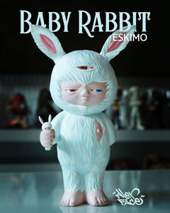 Alex Face - Baby Rabbit (Eskimo) Sculpture