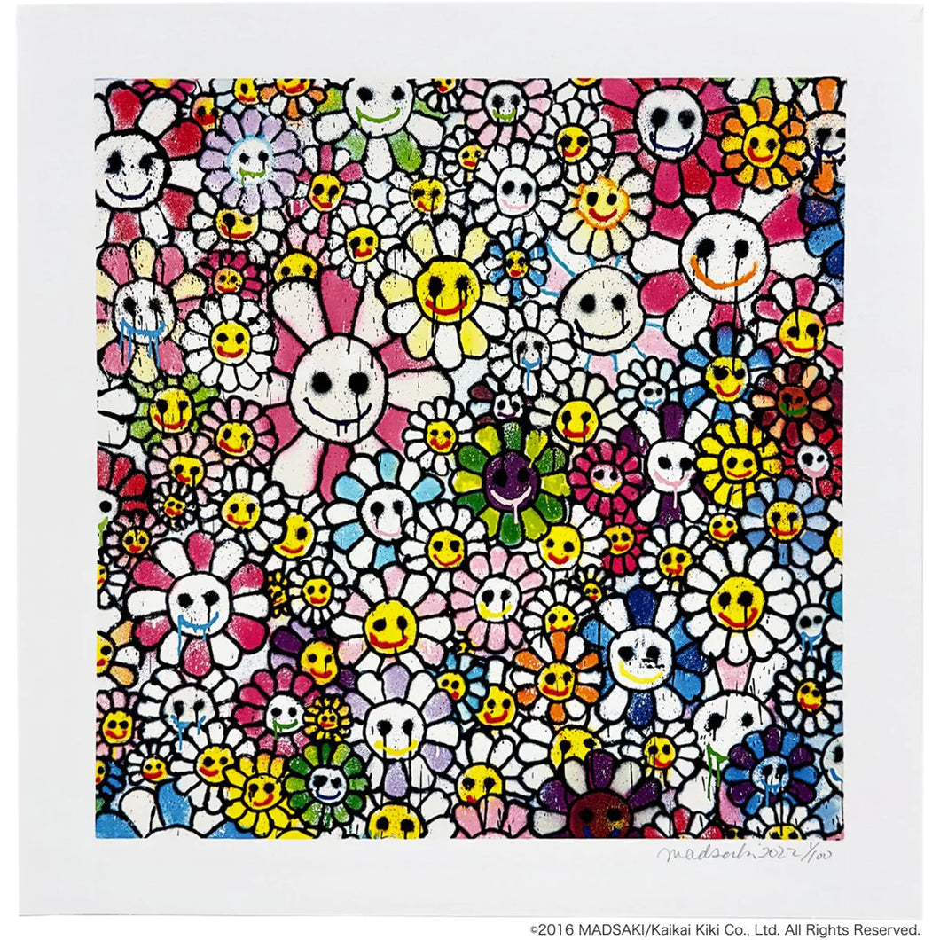 MURAKAMI.FLOWERS takashi murakami プロモ 5枚 MURAKAMI.FLOWERS takashi murakami プロモ 5枚